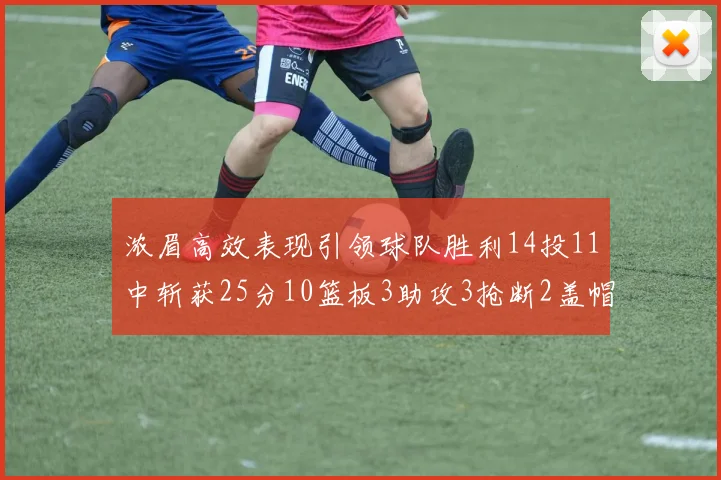 浓眉高效表现引领球队胜利14投11中斩获25分10篮板3助攻3抢断2盖帽
